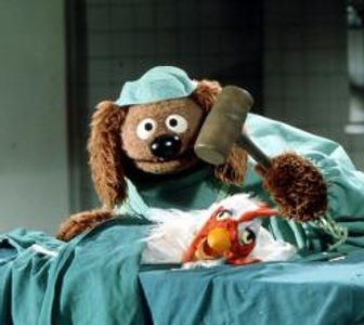 Who is Rowlf’s current VA / Puppeteer?