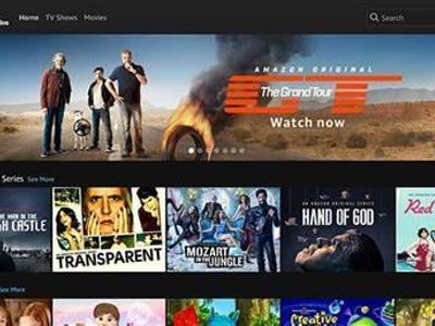 Which online streaming service offers a wide range of movies, TV shows, and Amazon Originals?