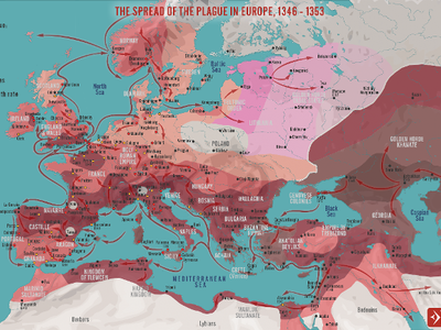 What is the study of the spread of disease known as?