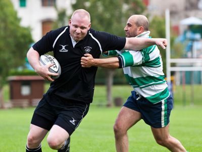 How many points are awarded for a try in sevens rugby?