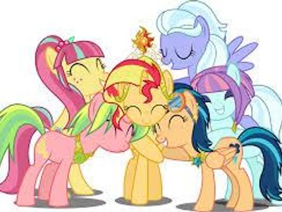 Which ponies are in this picture?