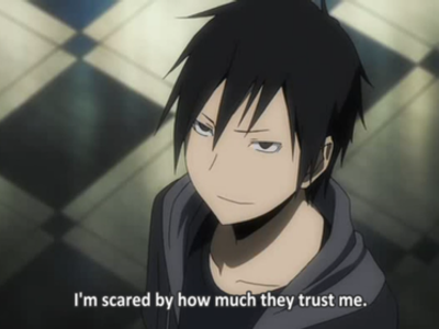 Whats this guys name?[HINT:from my all time favorite anime Durarara]