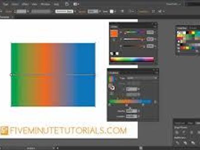 What does the Gradient Tool do in Illustrator?