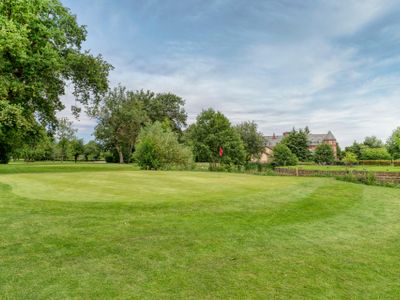 What is the term for a golf shot that intentionally rolls along the ground rather than being hit into the air?