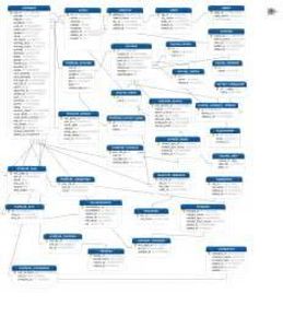 What is the data layout definition in software design?