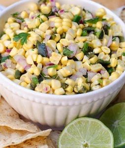 Roasted corn salsa