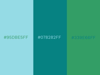 Green/Blue/Teal