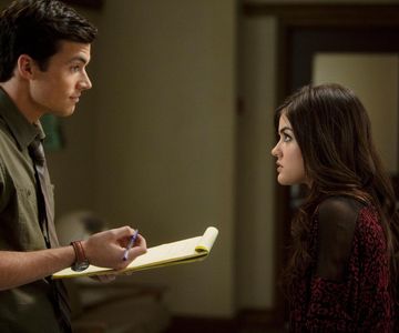 Ezria <3 (Ezra x Aria) (Aria met Ezra at a bar, and then the next day she realized that he was her new  English teacher, and yes this is problematic but they were REALLY good together, okay?! Trust me. and  Ezra is really hot.)