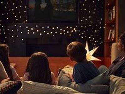 have a movie marathon night with your family