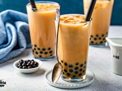 Plain milk tea