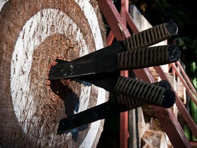 Knife throwing