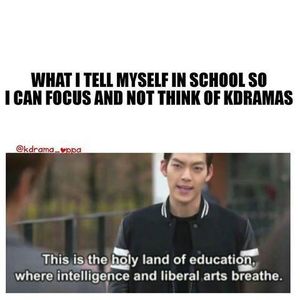 Me: sorry for all the k-drama stuff