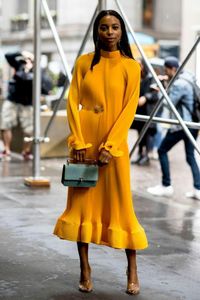 something like this would be different!  soft but well mannered. yellow is a  unique color and i love it.