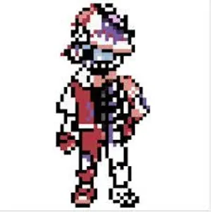 Celebi,Red,and his pokemon Celebi,Red,and his pokemon