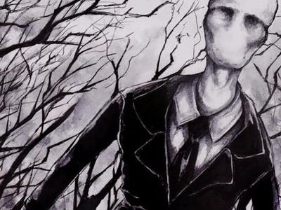 Slender was he~