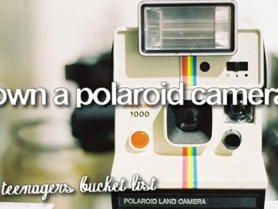 Own a Polaroid Camera