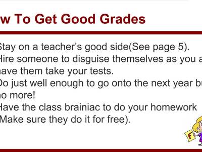 How To Get Good Grades