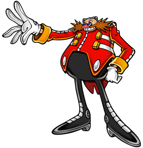 Dr. Ivo Eggman Robotnik. (least favorite) #6