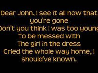 Dear John