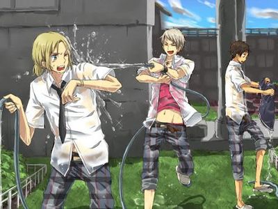 SCHOOLYARD WATER FIGHT