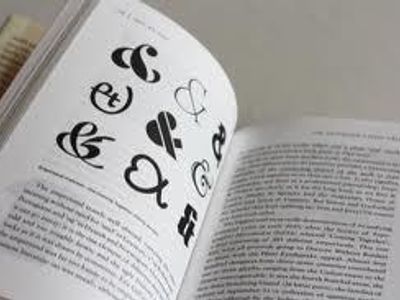 Strange symbols appear in the book