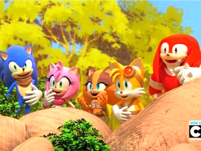 The sonic gang captures maryan!