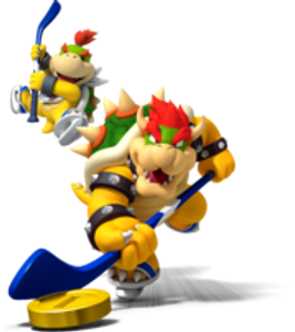 Bowser and Bowser Jr.