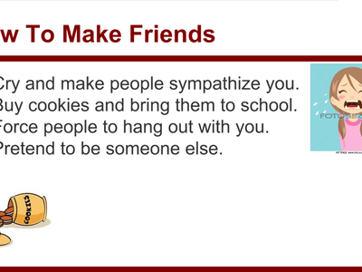 How To Make Friends