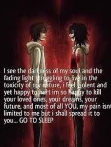 Go To Sleep (A Jeff the killer poem)