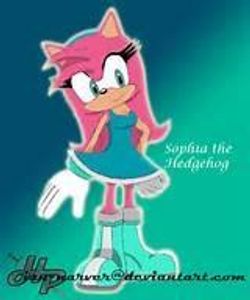 My OC Sophia the hedgehog