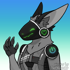 Me as a Protogen! *i try my best*