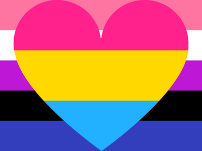 I decided to google the combined Pans and Genderfluid flags bc that's how I am