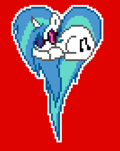 Vinyl Scratch pixel art that I made