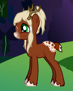 My deer I made on the mlp pony maker thingie ^_^