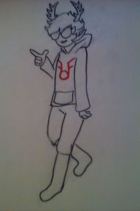 For Hiveswap. Should I colour him?