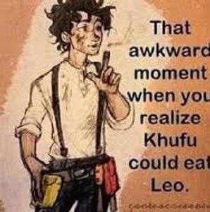 Khufu is from Kane Chronicles by the way.