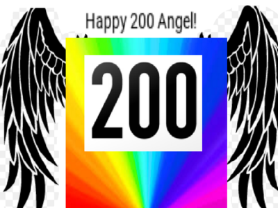 Happy 200 angel!