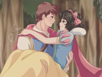 anime version of snow white! <3