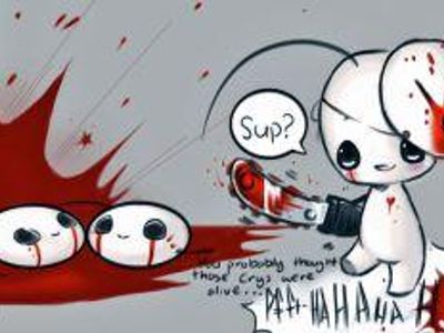 He's so cute, even when he's wielding a chainsaw and killing people!