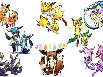 Super Cute Evee-Lution-Girls!