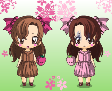 Fiona and Mackenzie, The Survivors, Chibi