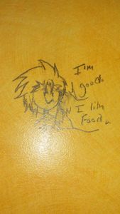 I also drew this but in the cafeteria table