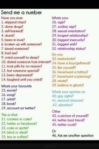 Pick one or two  numbers at a time please