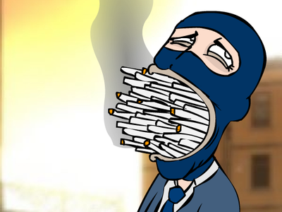 Spy: I have tobacco addiction okay