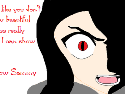 New creepypasta OC: Samantha(sammy) Marshall AKA Shadow Sammy