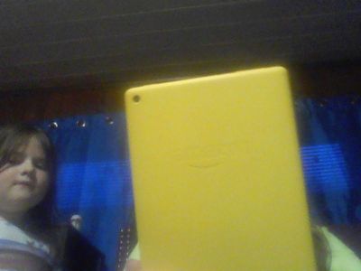 my new tablet/my sister