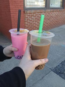 We got hajime and kazuichi bubble tea