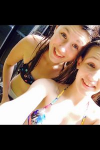 Swimming with the bestie