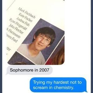 Markiplier as a high-school student