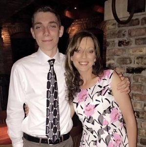 Me with my wonderful mom on my graduation night!